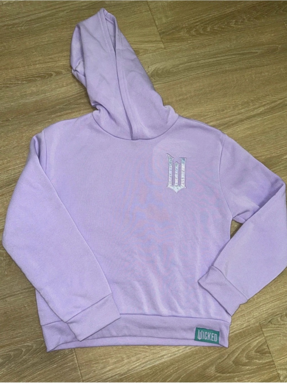 Girl large wicked Lavender Hooded Sweatshirt